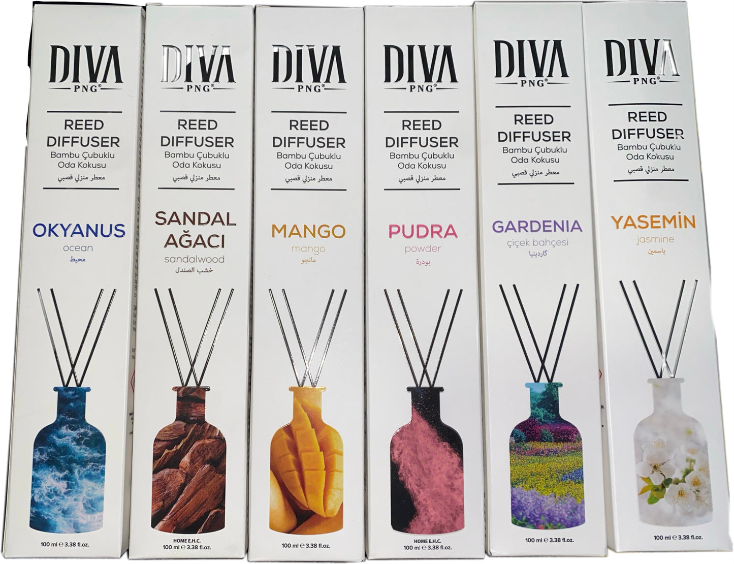 DIVA Raumduft Set – 6er Pack